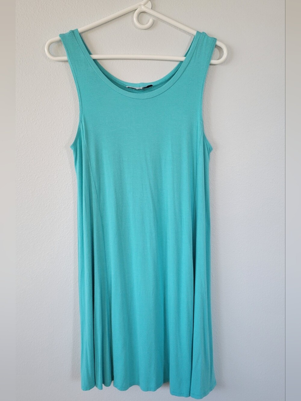 The Vanity Room Aqua Swing Dress